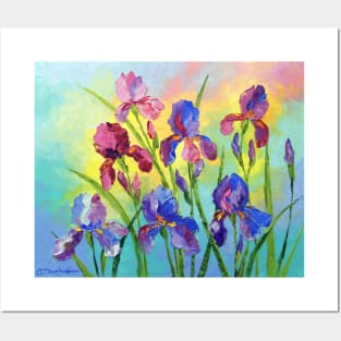 Irises Posters and Art